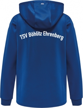 Damen Poly Kapuzenjacke TSV BE - Hummel Core XK Poly Zip Hood - True Blue
